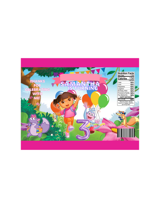 Dora Digital Party Favor Bundle