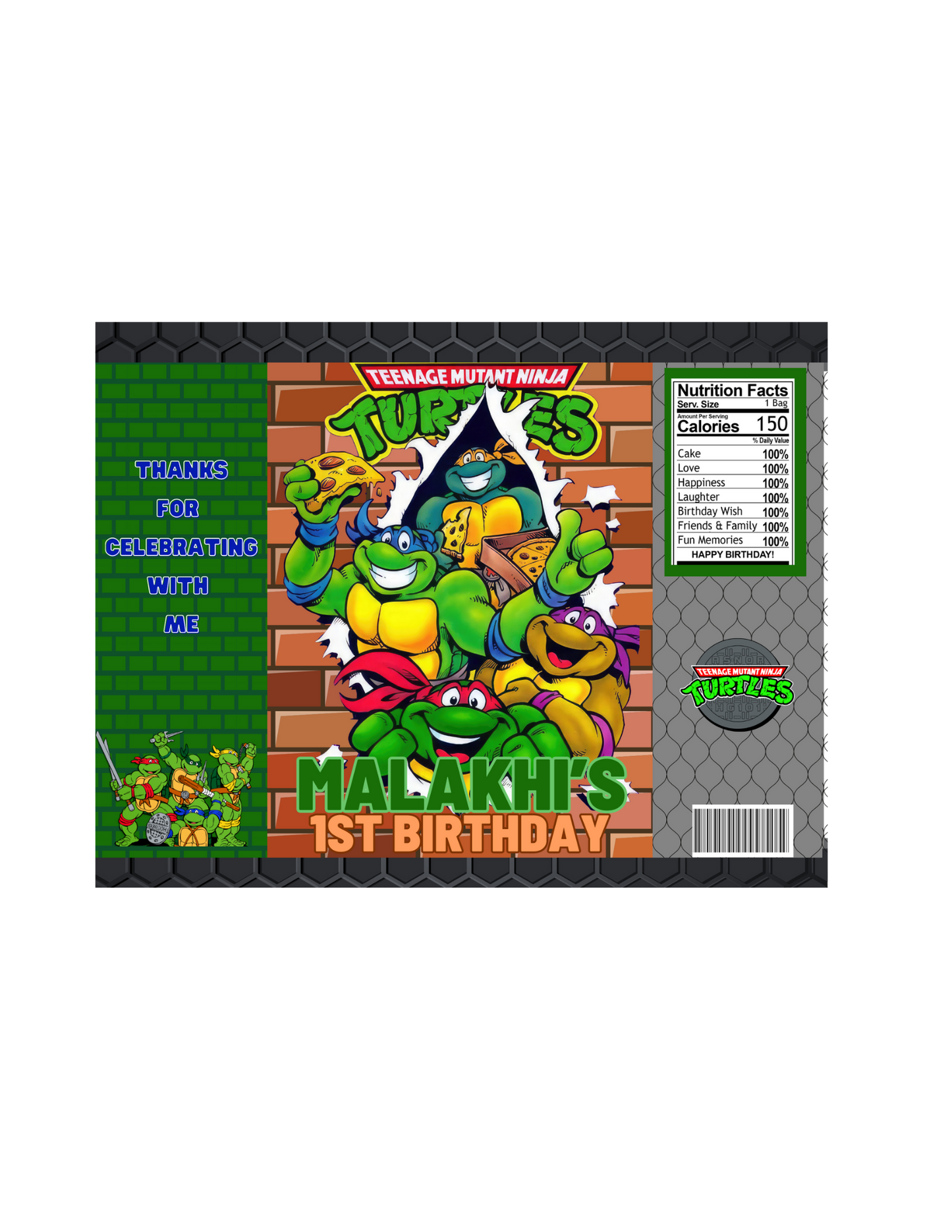 Ninja Turtles Digital Party Favor Bundle